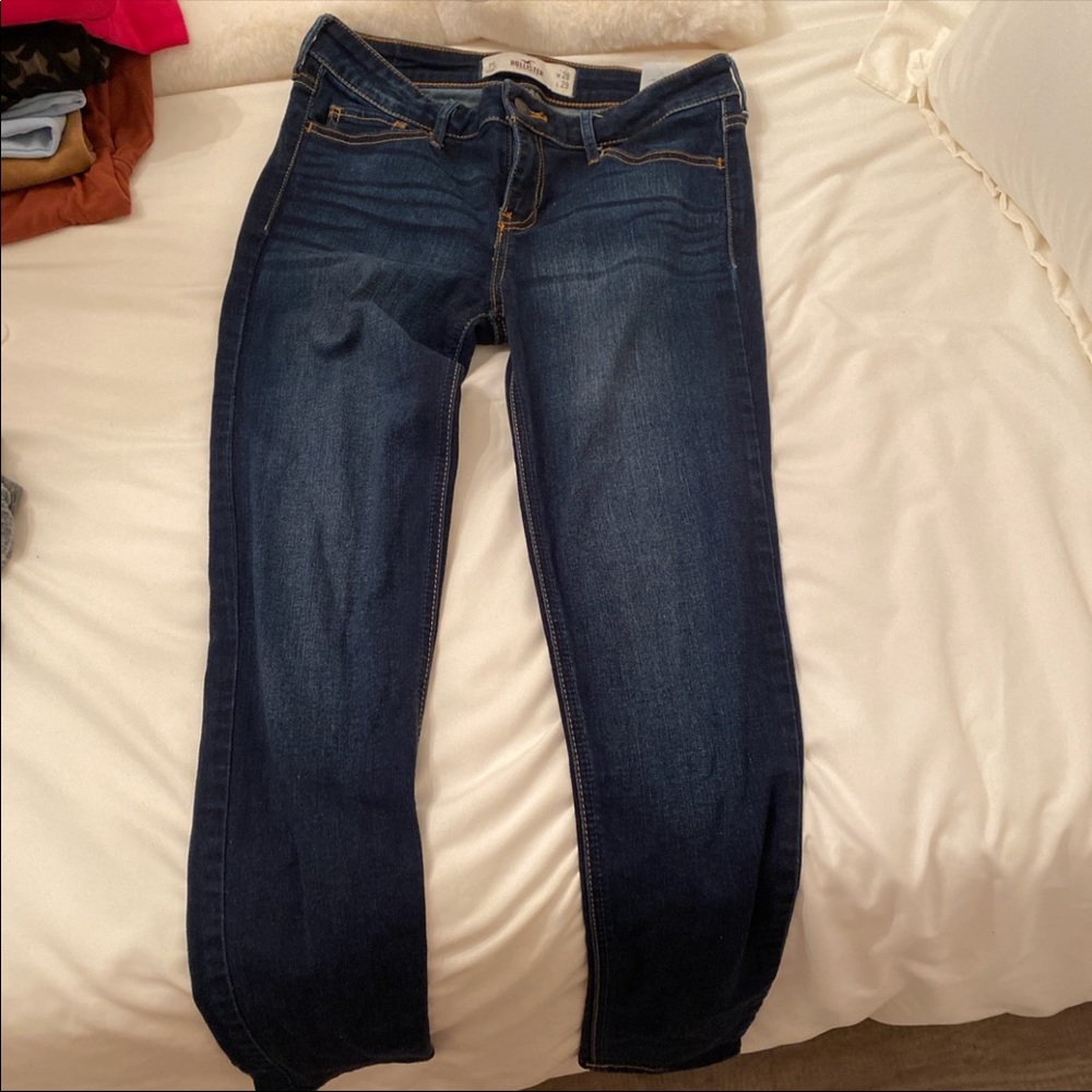 Hollister blue skinny jean